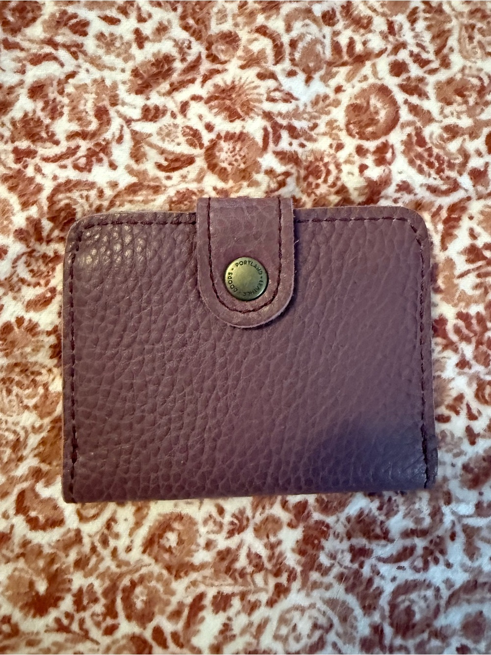 Portland Leather Mini Bifold in Kyoto